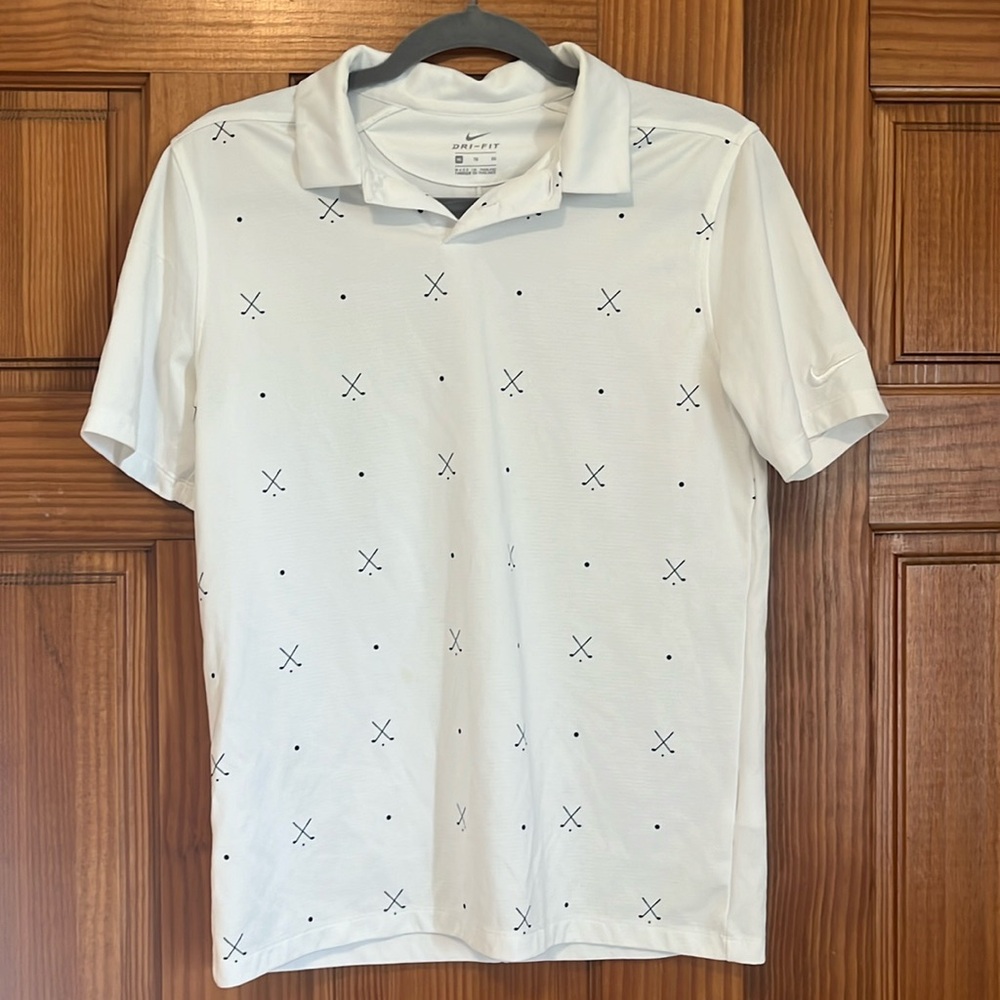 Nike Youth Dri Fit Button Up